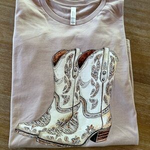 Cowboy Boots Graphic T-Shirt